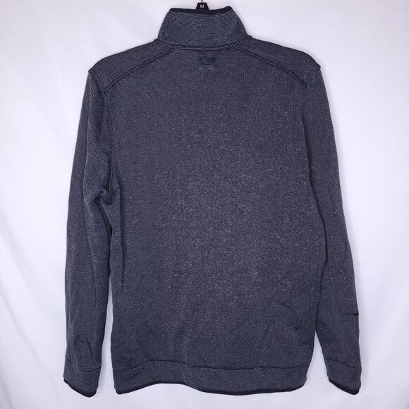 Under Armour Jacket Mens Small Black Fleece Loose ColdGear - Picture 6 of 12